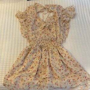 Floral Ruffle Dress
